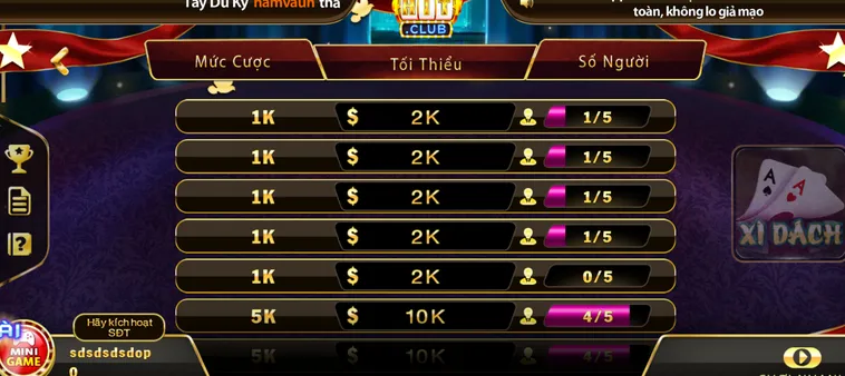 Sảnh Xì Dách Tại HitClub Nơi Khẳng Định Đẳng Cấp Cao Thủ Bài Lá Chuyên Nghiệp